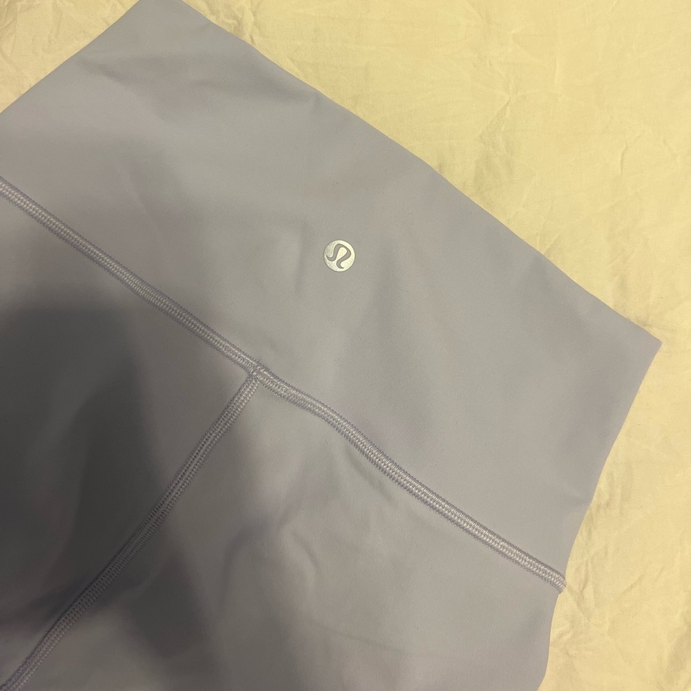 Light Blue Lululemon Wunder Train leggings
